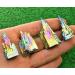 Home 1pcs Natural Bismuth Tower Metal Pyramid Stones Gemstone Reiki Stone Collection Home Decor Crystals Full of Texture (Size : 10-20g) - Buy Online on SooperMarket.com