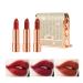 Gireatick Matte Lipstick Makeup Set for Woman  3pcs Long Lasting Velvet Lipstick in One Glamour Chain Bag  Non-Stick Cup Red Lipstick  Not Fade Waterproof  Color Sensational Lipstick set  Lip Kit Gift Set