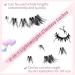 Shop 10 Pairs D Curl False Eyelashes - DIY Waterproof Lash Extension Kit | Fluffy 3D Anime Lashes with Clear Band - MinK (3D09 - Buy Online on SooperMarket.com