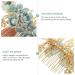 Healeved Crystal Flower Wedding Hair Comb - Hair Combs Hair Accessories for Women Green Bridesmaid Bridal Hair Accessories for Wedding Prom Birthday Party - Hair Accessories Wedding Guest - Buy Online on SooperMarket.com