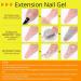 UR Sugar Polygel Nail Extension Set - 6 Color Poly Nail Gel Tubes for Perfect Summer Nails | Builder Gel & Milling Cutter Included - Buy Online on SooperMarket.com