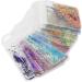 12 Colors Chunky Holographic Body Glitter Gel - Face Nail Art & Halloween Sparkles - Buy Online on SooperMarket.com