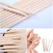 200 Rosewood Manicure Sticks | Professional Nail Care Tools | Orange Wood Nail Shaping Sticks - Buy Online on SooperMarket.com