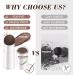 Stamp Eyebrow Powder 10 Reusable Stencils Waterproof Eyebrows (03) - Buy Online on SooperMarket.com