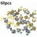 RUNRAYAY 60Pcs Cross Nail Art Studs for Nail Art Accessories Gold & Silver & Gray 3D Metal Retro Punk Nail Charms Cross Shape Nail Decoration for Women Girl DIY Nail Art Decor - Buy Online on SooperMarket.com