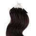 Beauty7 - 50 Pcs Curly Microring Extensions | 24 #1B Black Brown | Real Remy Hair Body Wave - International Shipping Available - Buy Online on SooperMarket.com