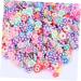 Healeved 1000pcs Nail Beauty Accessories Butterfly Clay Bead Decked Fruit Slices Nail Decorations for Nail Art Polymer Clay Slices for Nail Claeys Cell Phone Accessories Manicure Tool - Buy Online on SooperMarket.com
