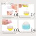 0.25 oz Empty Lip Balm Containers - 12 Pack Square Tubes for Natural Lip Care - DIY & BPA Free (Blue) - Buy Online on SooperMarket.com