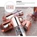 Beavorty 4-Piece Double-Headed Silicone Nail Stamp Set | Clear Manicure Art & DIY Nail Design - Buy Online on SooperMarket.com