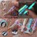 14pcs Diamond Painting Art Drill Pen Set - Luminous 5D Point Drill Pen Tools with Wax & Storage Box - Purple Resin Cross Stitch Diamond Rhinestone Beads Picker for DIY Nail Art & Embroidery Decoration - Buy Online on SooperMarket.com