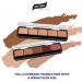 Graftobian HD Glamour Cr me Foundation Palette (Warm #3) - Full Coverage 5 Color Makeup Palette for Medium/Dark Warm Skin Tones - Buy Online on SooperMarket.com
