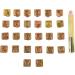 27pcs Standard Alphabet Stamp Punch Set 1/2 Inch - A-Z Leather Craft Stamping Tool - Buy Online on SooperMarket.com