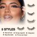 50 Pairs Muselash False Eyelashes Set - 100% Handmade Glamorous Wispies Demi Wispies & Volume Multipacks | International Shipping Available - Buy Online on SooperMarket.com