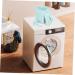 FOYTOKI 1 Set Washing Storage Bucket Laundry Dispenser Tide Laundry Bin Lotion Wrought Iron 1 count (Pack of 1) Sky-blue - Buy Online on SooperMarket.com