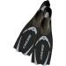 Cressi Adult Snorkeling Full Foot Pocket Fins Made with Advanced Technology - Pluma: Made in Italy EU 41/42 | US Man 8/9 | US Lady 9/10 Black/Silver