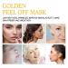 Gold Foil Peel-Off Mask | 98% Gold Anti-Aging Facial Mask for Deep Cleansing & Fine Line Reduction | Ideal for All Skin Types - Buy Online on SooperMarket.com