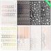 French Line Nail Art Stickers Decals - Rose Gold 3D Self-Adhesive Decorations for Manicure - Buy Online on SooperMarket.com
