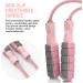 FITMYFAVO Adjustable Cotton Jump Rope for Women, Adults and Children - Pink - Buy Online on SooperMarket.com
