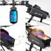 BIKEPACK Waterproof Bike Phone Bag - Top Tube Handlebar Bag with TPU Touch Screen Sun Visor - Durable & Large Capacity - Fits Phones Under 6.5'' | BPOB24 - Buy Online on SooperMarket.com