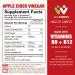 Organic Apple Cider Vinegar Gummies 3-Pack - Supports Detox, Digestion, Energy Boost & Gut Health - 80 Count (Pack of 3) - For Kids & Adults - Buy Online on SooperMarket.com