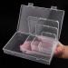 Qeirudu 24 Pcs Mixed Sizes Rectangle Mini Plastic Containers - 4 Mixed Small Craft Storage Boxes with Hinged Lids Clear Bead Organizer for Jewelry Findings  Office Supplies and Game Pieces 24 pcs ( 4 Mixed Size ) - Buy Online on SooperMarket.com