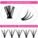 200Pcs Individual Cluster Lashes Extensions Mixed Trays 30D/40D 0.07 D Curl 8-16mm | DIY Eyelash Extensions at Home - Buy Online on SooperMarket.com