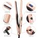 Mini Hair Straightener for Short Hair & Pixies - Adjustable Temperature Flat Iron (Rose Gold) - Buy Online on SooperMarket.com