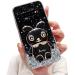 Tivenfezk Nadoli for Samsung Galaxy S10 Hase Hidden Stand Shell caricature glitter rabbits stand Soft silicone bling cell phone case transparent protective cover samsung galaxy S10 black