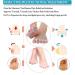 Bunion Corrector Toe Straightener Gel Separator - 8PCS Silicone Toe Spacers & Stretchers for Men and Women - Reduce Foot Pain with Hammer Toe & Nail Corrector - 5-Toe Corrector - Buy Online on SooperMarket.com