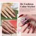 Modelones Gel Nail Kit - 12 Colors Gel Nail Polish Set with Lamp | Starter Kit with 48W Nail Lamp and Manicure Tools | DIY Nail Art at Home - Buy Online on SooperMarket.com