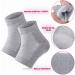 Buy 3 Pairs Moisturizing Gel Heel Socks | Soft Open Toe Socks for Dry Skin Care | International Shipping Available - Buy Online on SooperMarket.com