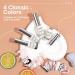 Supwee 4-Color Nail Art Liner Gel Polish Set - White Black Silver Champagne | Reflective Glitter UV Gel for Stunning Nail Designs - Buy Online on SooperMarket.com