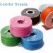 BetyBedy 36Pcs Bobbins and Sewing Threads with Bobbin Case - Pre-Wound Bobbins Set for Multiple Sewing Machines - Standard Size, Assorted Colors - Plastic - Buy Online on SooperMarket.com