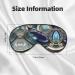 Buy Abalone Nacre Soft Sleep Eye Mask - Breathable Travel Eye Patch for Women | Relaxation & Comfort - Buy Online on SooperMarket.com