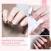SAVILAND Clear Dip Powder Nail Kit - 60g Starter Set for French Manicure | Professional Dipping Powder & Liquid | International Shipping - Buy Online on SooperMarket.com