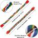 Bird Perch Cage Rope for Parrots Parakeets & Cockatiels | Comfortable & Colorful 80 cm Long with Plastic Nuts - Buy Online on SooperMarket.com