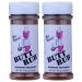 Bad Byrons Butt Rub Barbecue Seasoning 4.5 Ounce - Pack 2