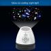 VTech DM271-102 Audio Baby Monitor with Glow-on-Ceiling Night Light and Sensor, Vibrating Alert, Intercom & Belt Clip - Buy Online on SooperMarket.com