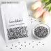Beadsland 1440pcs Flat Back Rhinestones - SS16 Hematite Nail Crystals (3.8-4.0mm) for Stunning Nail Art - Buy Online on SooperMarket.com
