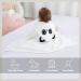 Bamboo Hooded Baby Bath Towel Toddler Wearable Blanket | Large Size Animal Bathrobe (Panda) - 75x100cm - Buy Online on SooperMarket.com