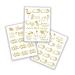 Bride to Be Bachelorette Party Tattoos - 50 Gold Metallic Designs - Team Bride Cheers Wifey Hot Bride - Waterproof & Non-toxic - Buy Online on SooperMarket.com