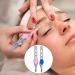 Frcolor 4-Piece Stainless Steel Eyebrow Tweezers Set | Eyebrow Clips Cutter & Picker | Sloping Head & Pointed Design | Ideal for Precision Grooming | International Shipping Available - Buy Online on SooperMarket.com