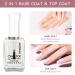 Non Toxic Peel Off Nail Polish Set - Quick Dry Water-Based Lacquer for Women & Kids - 4 Colors with Base Coat & Top Coat - 5 Bottles 0.5 fl oz - Buy Online on SooperMarket.com