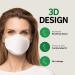KLEANNARA OFFICIAL KF94 Fish Type Mask 4 Layer - Premium 3D Design Face Safety for Adults - Made in Korea [3Pcs/Pack - 5Packs] - Breathable & Protective - 94% Dust Block - Best Face Mask Gift - Daily Use - Buy Online on SooperMarket.com