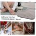 Beavorty Warm Foot Covers for Growth Therapy - Paraffin Bath Care 2 Pairs of Cotton Spa Shoes Gray 28x20cm - Foot Protection & Comfort - Buy Online on SooperMarket.com