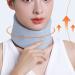 Neck Support Brace Adjustable Soft Smoothness Texture Cervical Collar for Sleeping (S) Small - Buy Online on SooperMarket.com
