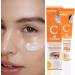 Vitamin C Eye Cream For Dark Circles Vitamin C Eye Cream Anti Aging Vitamin C Brightening Eye Cream For Brighten Skin Around the Eyes Eye Cream Targets Fatigue Dullness And Crow'S Feet - Buy Online on SooperMarket.com
