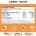 Revolution Nutrition BCAA Splash BCAA Powder Vegan Formula Zero Calorie Lactose Free Muscle Recovery Post Workout 7100 Mg of Branched Chained Amino Acid 1000 mg Citrulline Malate 280 G 46 Servings (Candy Peach 0.62 Pound) Candy Peach 0.62 Pound - Buy Online on SooperMarket.com