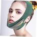 Baluue Face-lifting Tool Belt Beauty Bandage Reusable v Line Belt Slimming Mask Green Spandex - Buy Online on SooperMarket.com