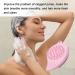 Face Wash Scrubber | Double Side Silicone Face Scrub Brush Manual Skin Care Scalp Brush Multi-Use Handheld Scrubber Solid Powder - Buy Online on SooperMarket.com